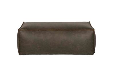 Pouf Rodeo Kunstleder, Army 120x60x43 cm