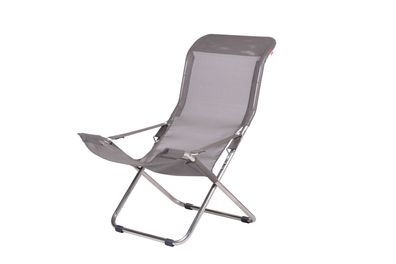 Sessel Fiesta aus Aluminium, Taupe