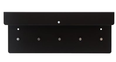 Garderobe Hanni aus Metall, Schwarz 50x15x20 cm