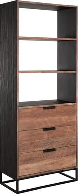 Bécherschrank Cosmo mit Schubladen 80x40x200 cm