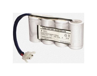 Yuasa - D NiCd-Akkupack, 4-Zellen - 4,8 Volt 4000mAh Drahtanschluss