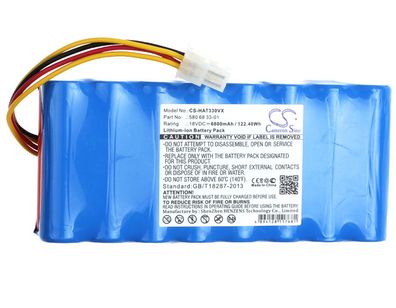 Ersatzakku - CS-HAT330VX - Husqvarna Automower 320 / 580 68 33-01 - 18 Volt 6800mA