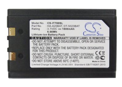 Ersatzakku - CS-IT700SL - Casio 1UF103450 / Sokkia 20-36098-01 / Fujitsu CA50601-1