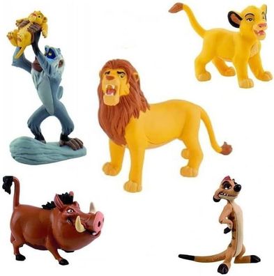 Bullyland - König der Löwen / Lion Guard - alle 5 Figuren als Set