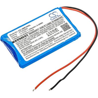 Ersatzakku - CS-JMM100SL - JBL FT453050 / Micro - 3,7 Volt 700mAh Li-Polymer