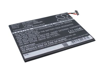 Ersatzakku - CS-TRE351SL - Toshiba PA5123U-1BRS - 7,4 Volt 4200mAh Li-Polymer