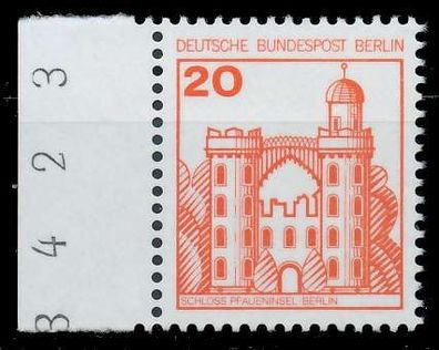 BERLIN DS BURGEN U. Schlösser Nr 533 SRli postfrisch SR X7EF83E