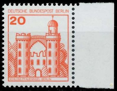 BERLIN DS BURGEN U. Schlösser Nr 533 SRre postfrisch SR X7EF826