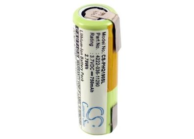 Ersatzakku - CS-PHQ190SL - Arcitec PT920/21 / Philips 036-11290 - 3,7 Volt 750mAh