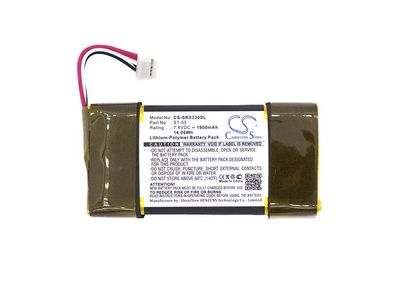 Ersatzakku - CS-SRX330SL - SONY SRS-X33 / ST-03 - 7,4 Volt 1900mAh Li-Polymer