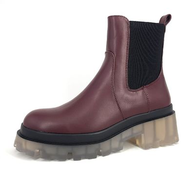 ONLY Onldoja-1 VIS Chunky Boot 15272038 Rot Burgundy