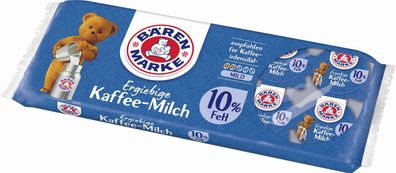 Bärenmarke 5560293804 Kaffeesahne Ergiebige Kaffee-Milch 10% - 10x 7,5 g