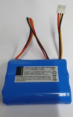 AccuPower - Lithium Akku - 3S1P - 11,1 Volt 2600mAh Li-Ion