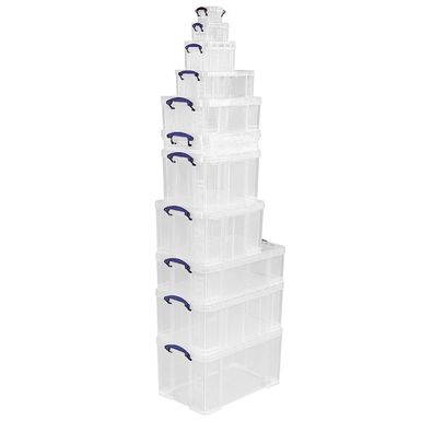 Really Use Box 6C Really Useful Box Aufbewahrungsbox 6 Liter, transparent