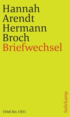 Briefwechsel, Hannah Arendt