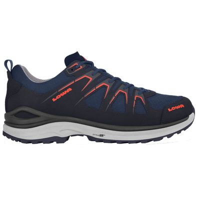 LOWA Innox Evo GTX Lo - flache Allroundschuhe Herren - Farbe: navy/flame