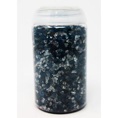 Dekogranulat Dekosteine Streudeko Farbgranulat blau transparent 650g