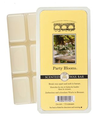 Bridgewater Candle - Wax Bar - Duft-KERZE Candle Scented Party Blooms