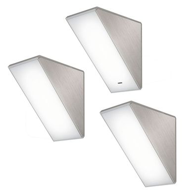 LED Unterbauleuchte 3x4 W, Küchenleuchte Key 45, Helligkeit regelbar