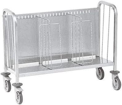 Sambonet Storage & Transport Edelstahl Rostfrei Tellertransportwagen 44027-00