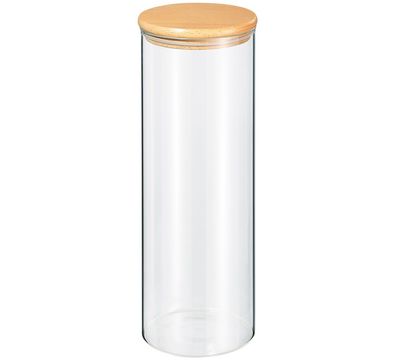 Zassenhaus Vorratsglas mit Holzdeckel 2000 ml 56495