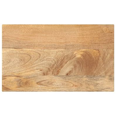 vidaXL Tischplatte 50x30x3,8 cm Rechteckig Massivholz Mango