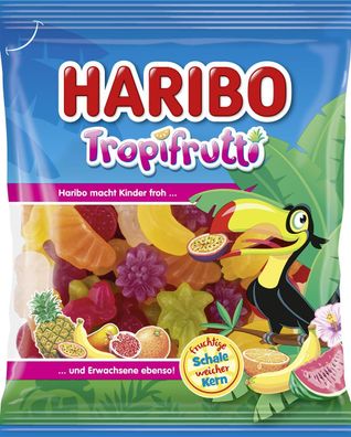 Haribo 851014 Fruchtgummi Tropifrutti 175g