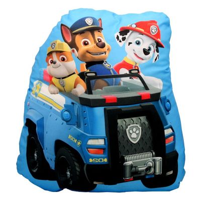 Chase, Marshall & Rubble | 3D Deko-Kissen 34 x 38 cm | Paw Patrol