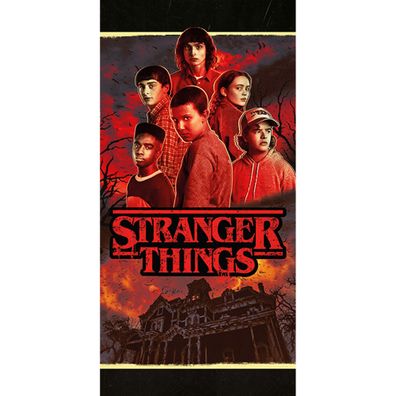 Stranger Things Badetuch Haus der Creels 70x140 cm