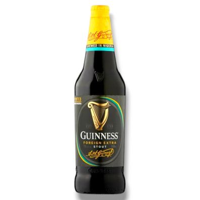 Guinness Foreign Extra Stout 6 x 0,6 L - Nigeria mit 7,5% Vol