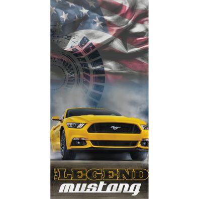 Ford Mustang Legend Badetuch 75x150 cm