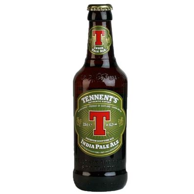 Tennent`s India Pale Ale Bier je 24 x 0,33l - IPA aus Schottland mit 6,2% Vol