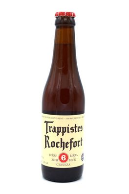 Trappist Rochefort Nr.6,24 x 0,33l- Trappistenbier aus Belgien 7,5 % Vol