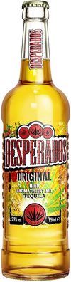 Desperados Tequila Original Flavour 12 x 0,65 L Flasche mit 5,9% Vol