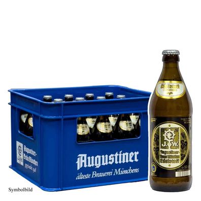 Augustinerbräu München Edelstoff 20 x 0,5l - Deutsches Exportbier mit 5,6% Vol