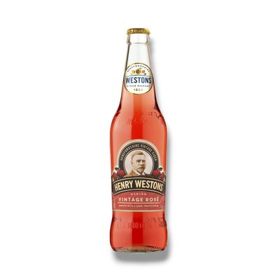 Henry Westons Vintage Rose 3 x 0,5l- Medium Apple Cider mit 5,5% Vol