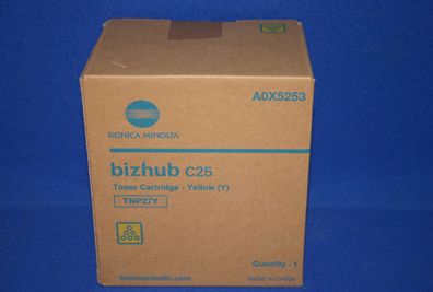 Konica Minolta TNP-27Y Toner Yellow A0X5253 -B