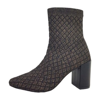 La Strada Knitted 2203635-4545 Schwarz 4545 Bronze Squared