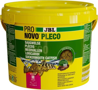 JBL Pronovo Pleco Wafer M für herbivore Saugwelse von 1-20 cm 5,5l