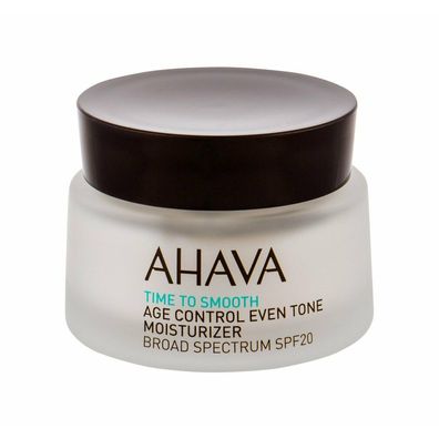 Ahava Time To Smooth Age Control Even Tone Moisturizer Spf20 50ml