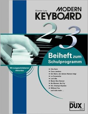 Modern Keyboard, Beiheft 2-3, Günter Loy