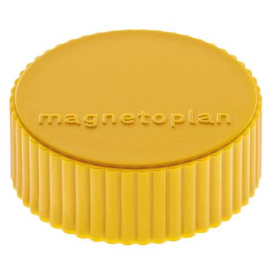 magnetoplan 1660002 Discofix Rundmagnet "magnum" gelb