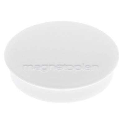 magnetoplan Discofix Rundmagnet "standard", weiá