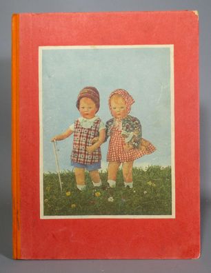 Puppenkinder Bilderbuch Inge Fleischer-Petersen Küthe Kruse Puppen Hardcover rot