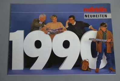 Märklin Katalog Prospekt Neuheiten 1990 90