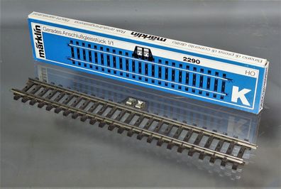 Märklin H0 K-Gleis 2290 Gerades Anschlußgleisstück Anschlußschiene Stromanschluß