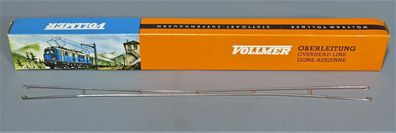 Vollmer H0 Oberleitung System Märklin 1052 Fahrdraht 283,5mm 60er/70er NEU