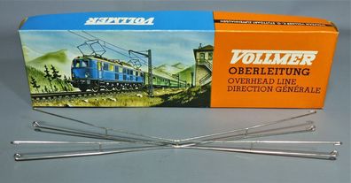 Vollmer H0 Oberleitung System Märklin 1071 Fahrdraht Kreuzung 5114 60er/70er NEU