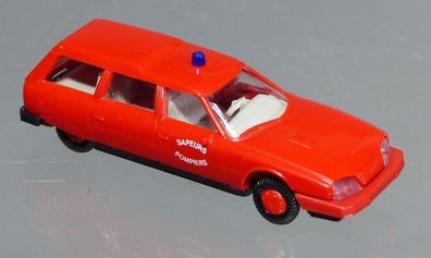 Praline H0 83304 Citroen CX Break Kombi Sapeurs Pompiers Feuerwehr Frankreich