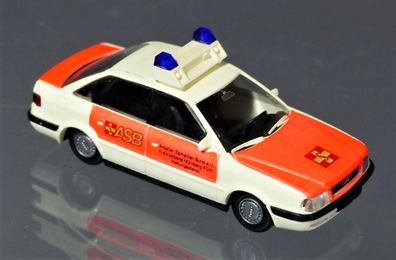 Rietze H0 50462 Einsatzfahrzeug Audi 80 ASB Nürnberg-Fürth Rettungsdienst